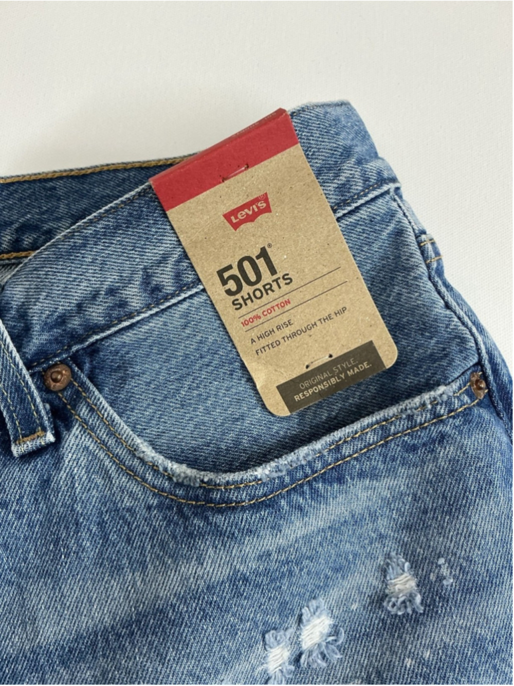 501 Levi’s shorts plus size top - Picture 5 of 9
